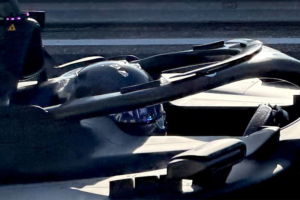Sergio Perez dans la Ferrari SF-23