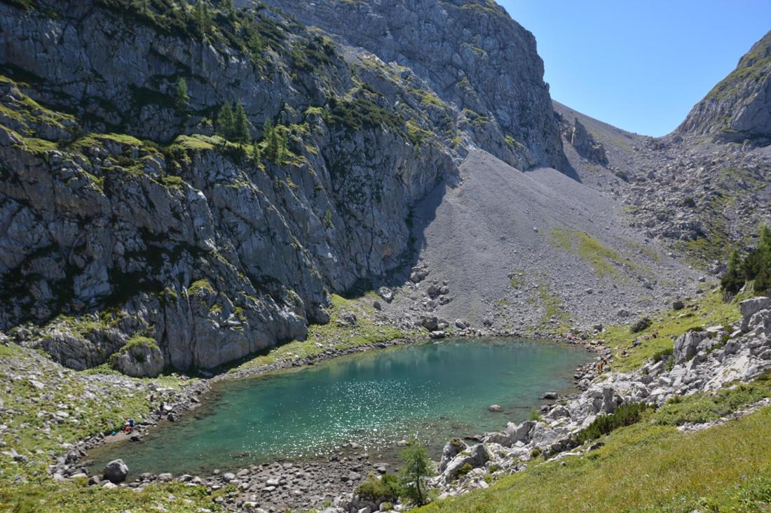 Lacs de montagne affectés par le climat
