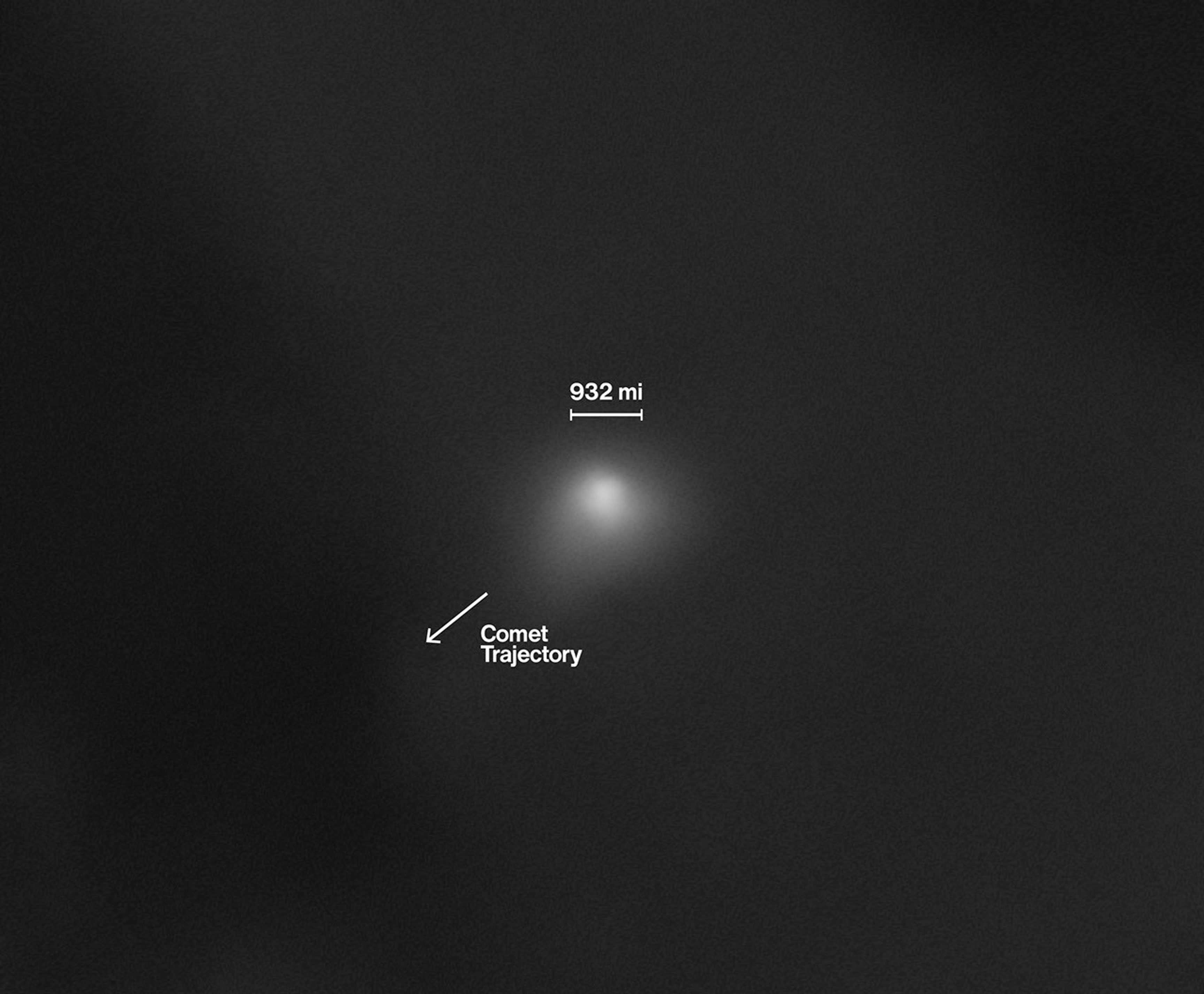3I/ATLAS vue par HiRISE