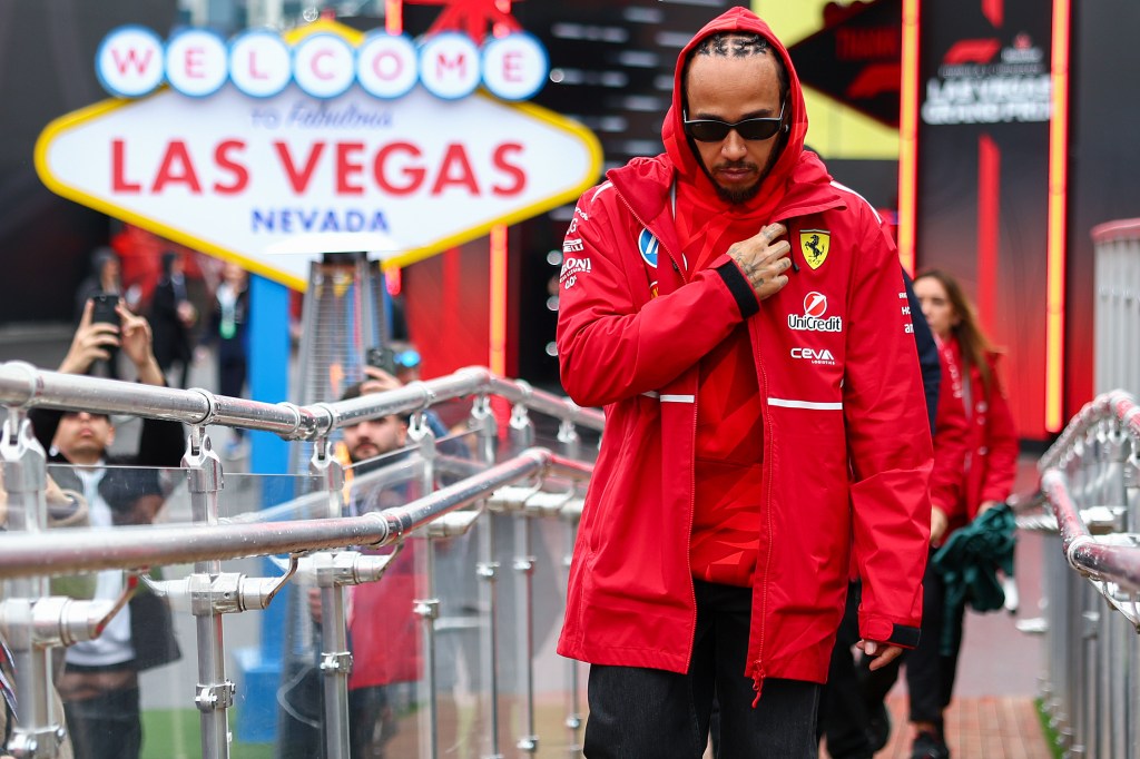 Lewis Hamilton, F1 Grand Prix de Las Vegas 2025