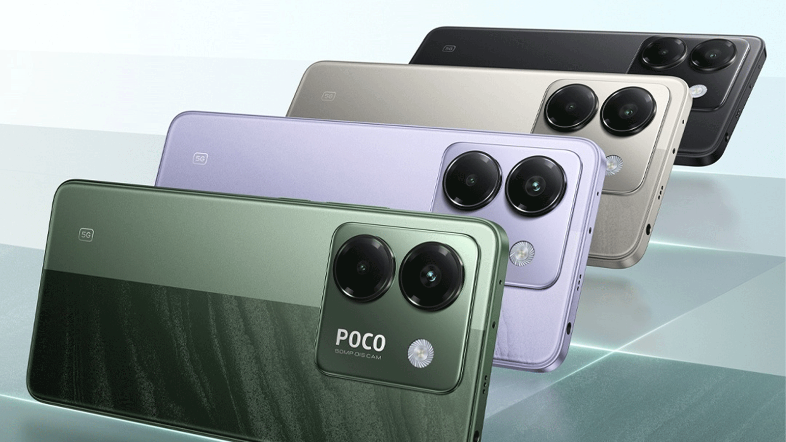 Couleurs du POCO M7 Pro