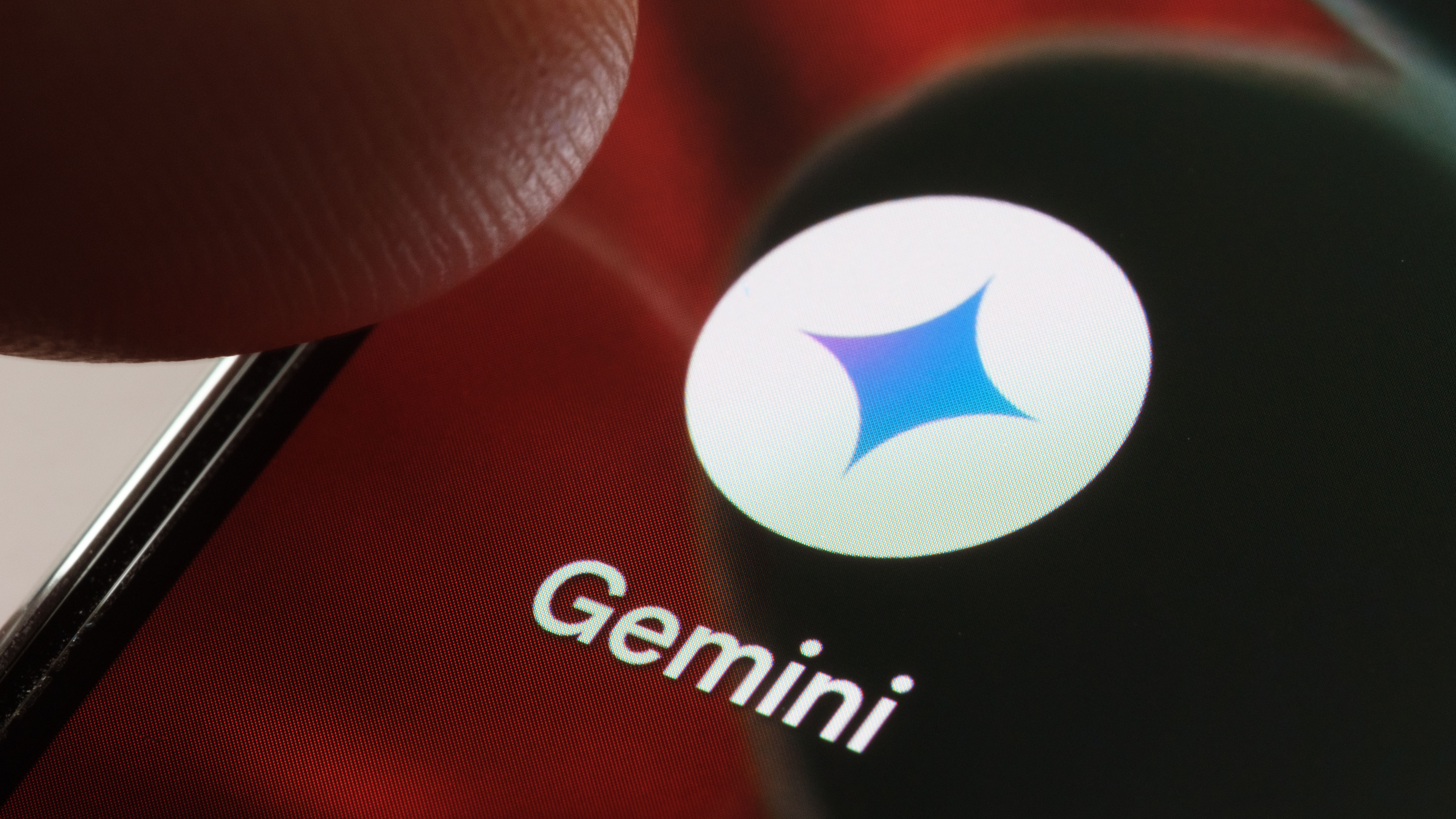 Gemini sur un téléphone mobile