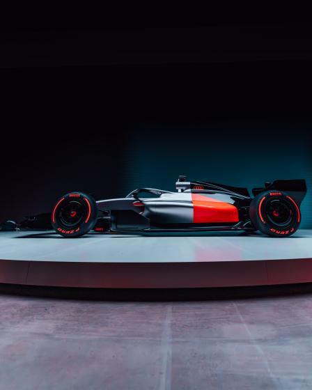 Audi montre les couleurs de sa F1 pour 2026