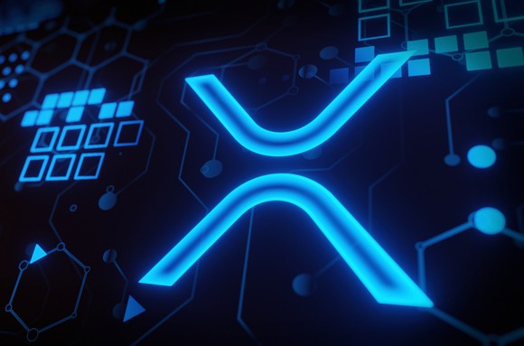 Le logo d'XRP.