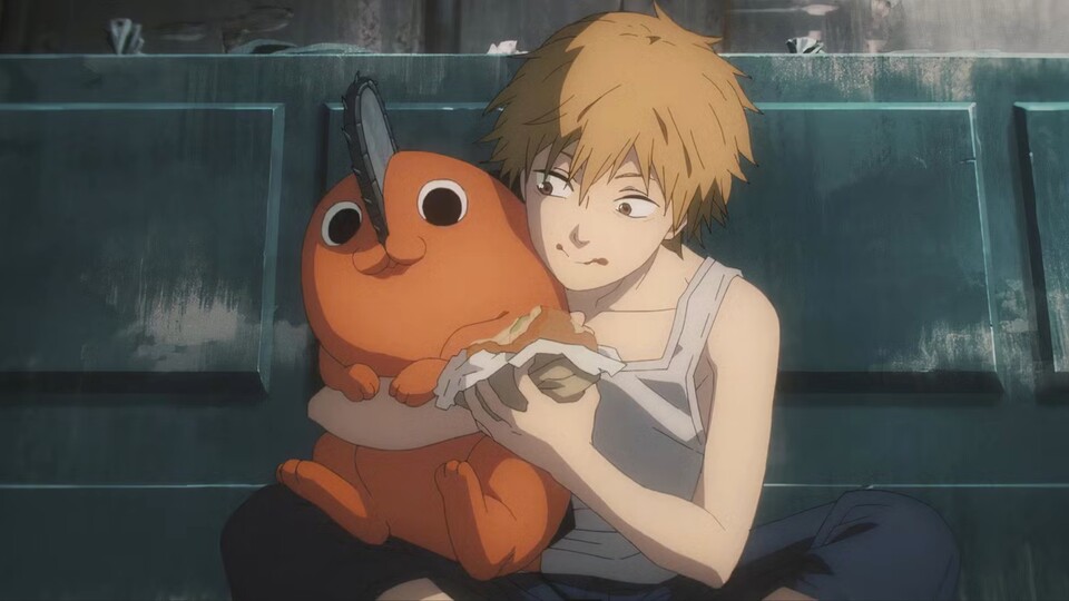 Denji et Pochita, les personnages de Chainsaw Man.