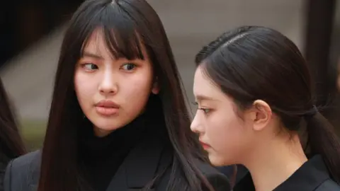 Hyein et Haerin de NewJeans