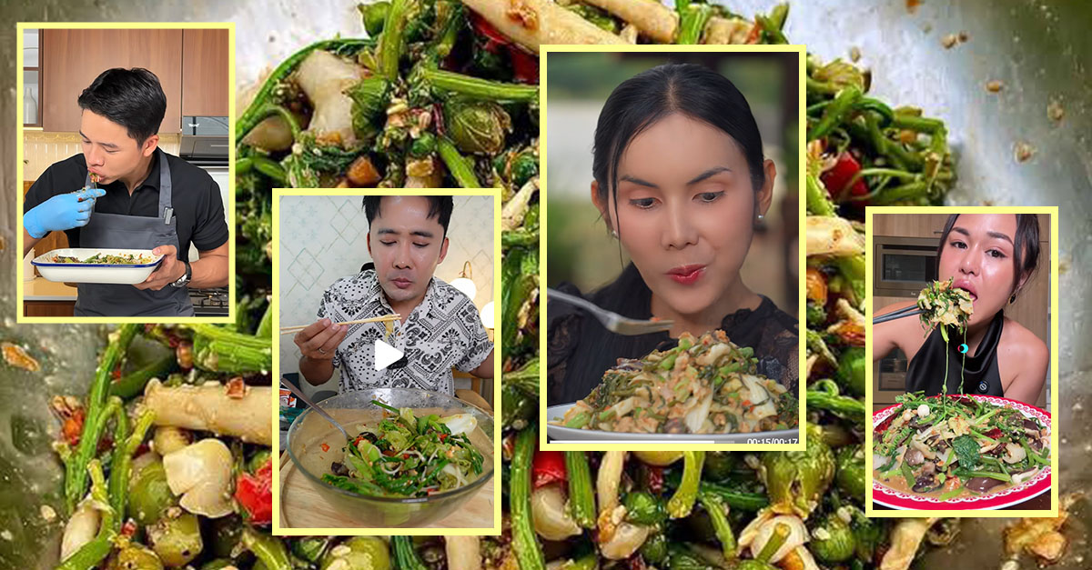 La salade lao "Soop Phak" séduit TikTok et enflamme les créateurs de cuisine thaïlandaise !