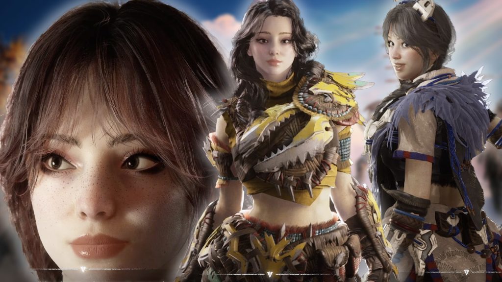 Exemples de personnages féminins dans Horizon Steel Frontiers