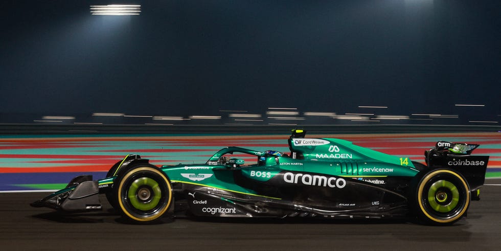 Fernando Alonso Aston Martin F1