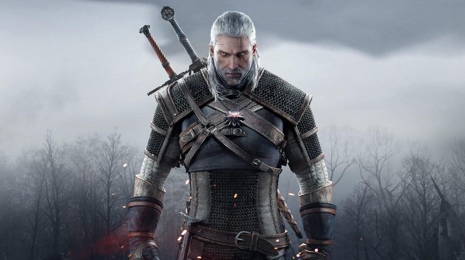 Geralt dans The Witcher 3