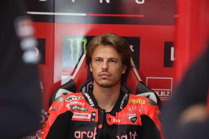 Nicolo Bulega après son débuts en MotoGP