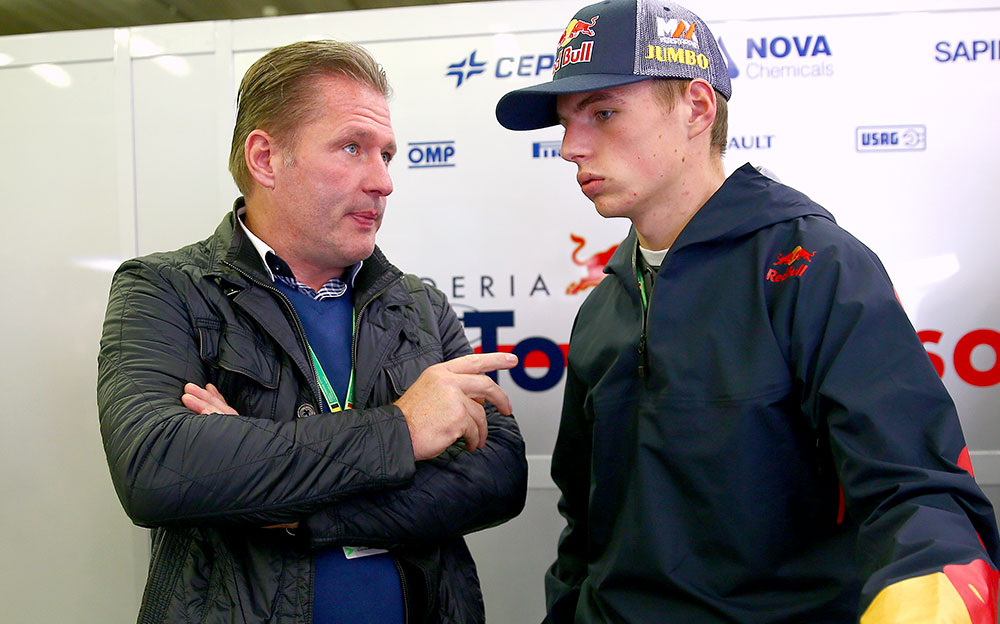 Max Verstappen pendant les essais du GP de Belgique, 22 août 2014.