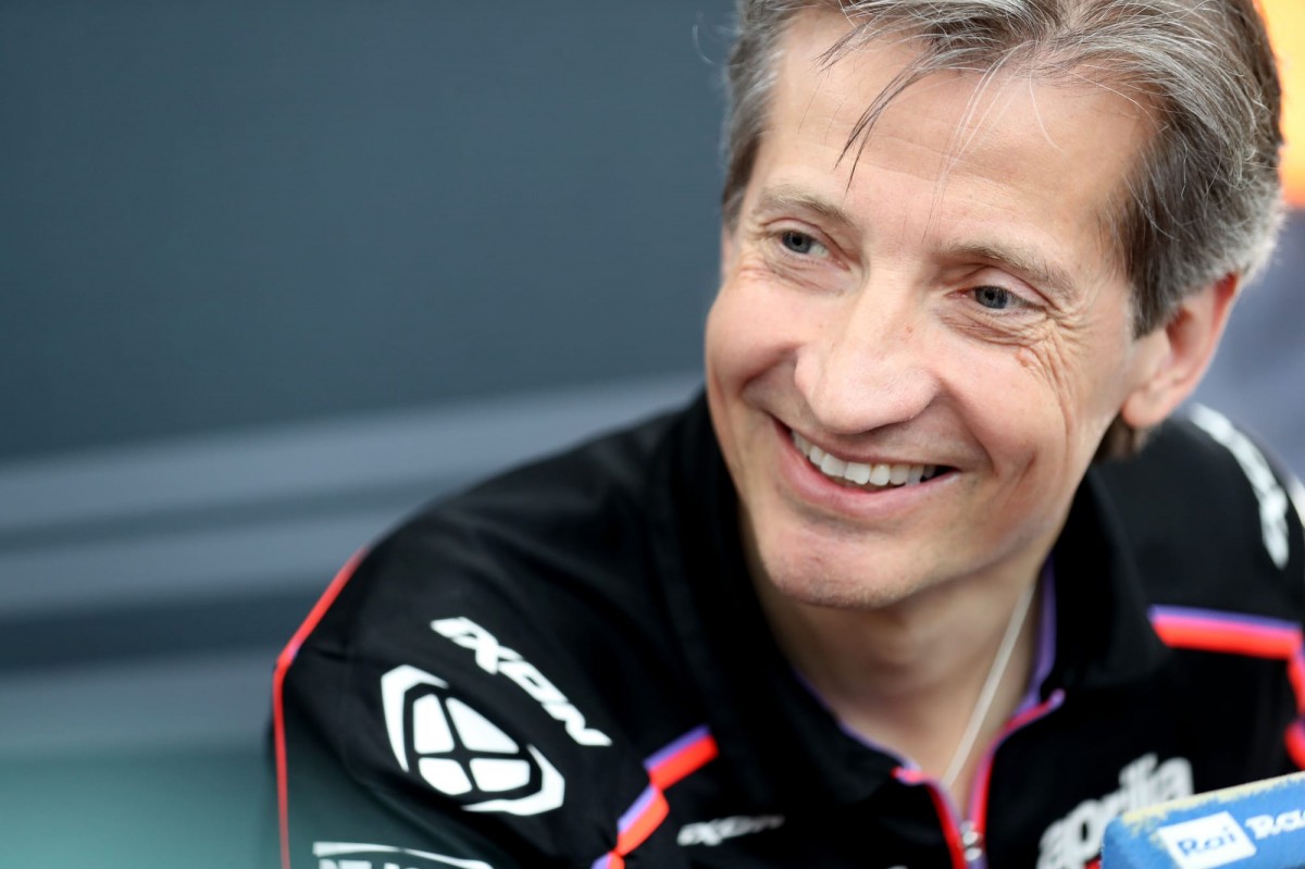 Massimo Rivola, directeur d'Aprilia Racing