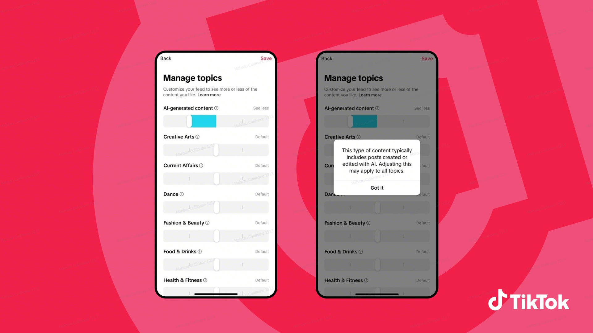 TikTok Explore de Nouveaux Outils pour Laisser les Utilisateurs Maîtriser le Contenu IA sur Leur Fil d'Actualités !