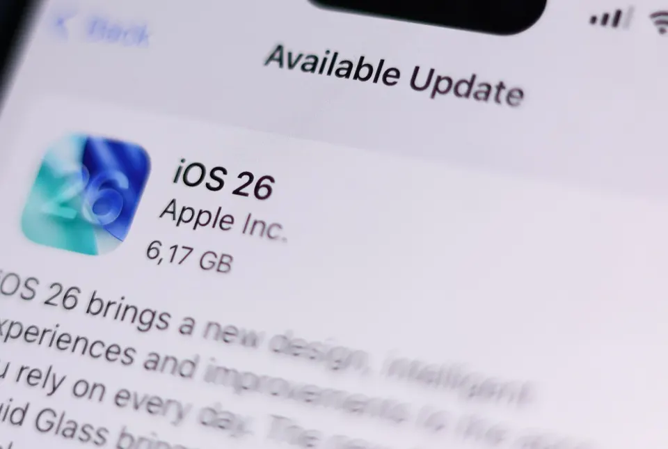 Mise à jour IOS