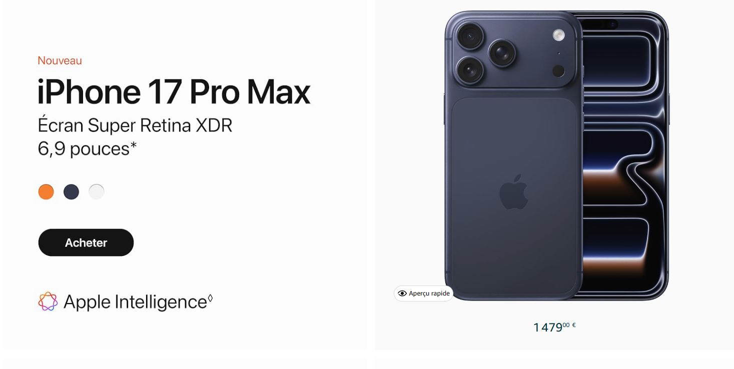 iPhone 17 Pro Max