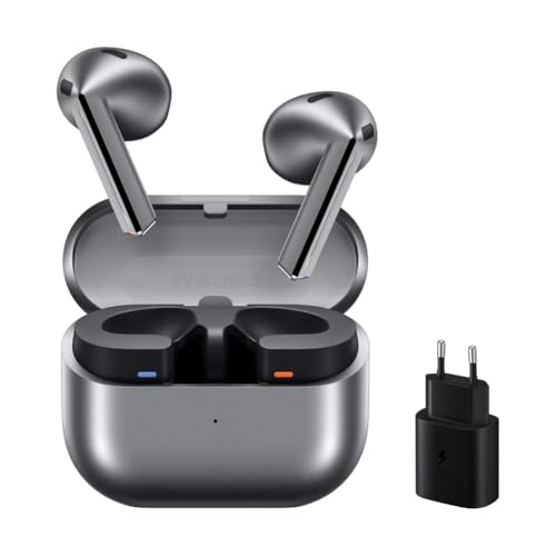 Samsung Galaxy Buds3 + Chargeur - Écouteurs sans fil avec annulation de bruit