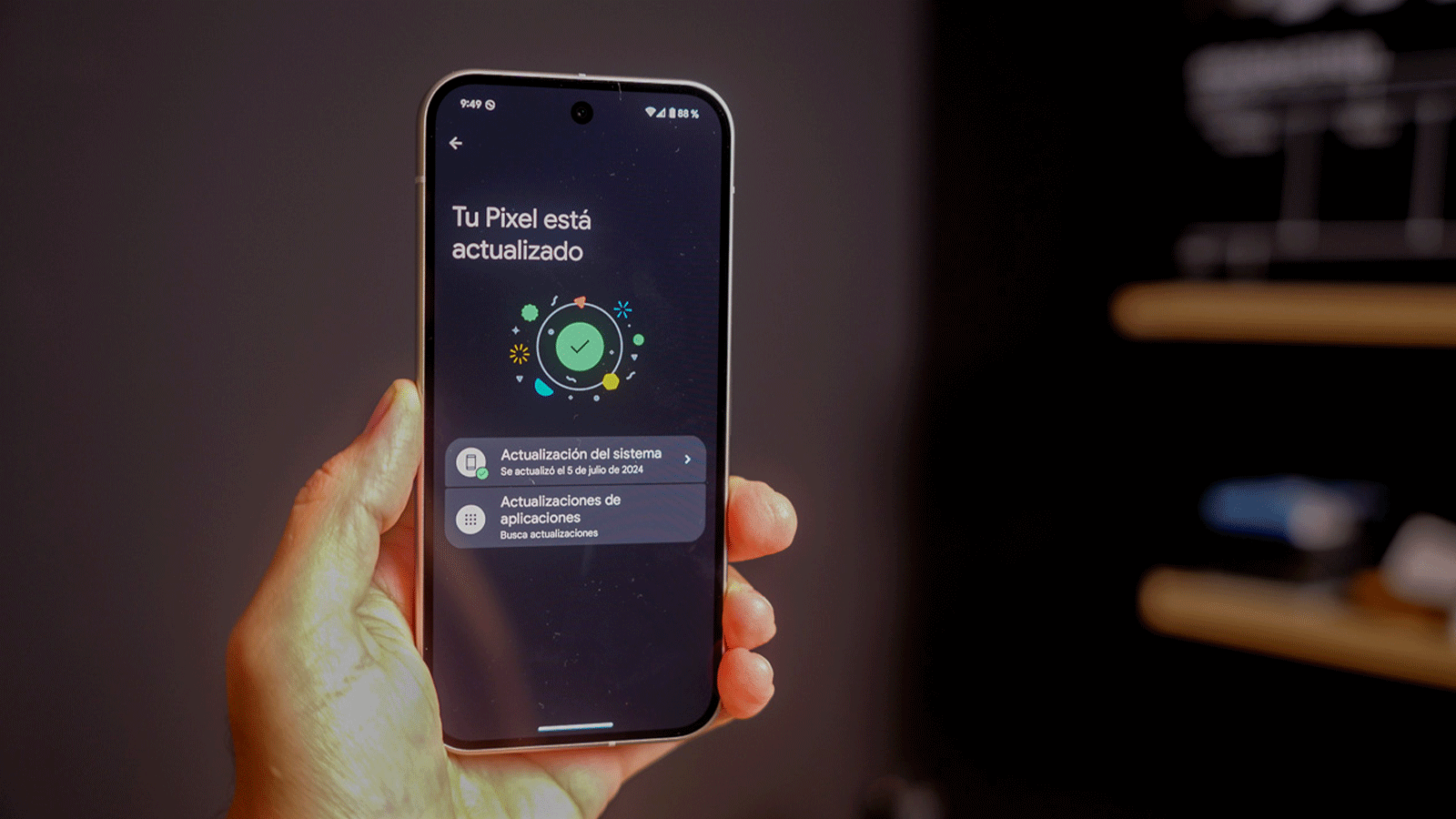 Google Pixel 9 mis à jour