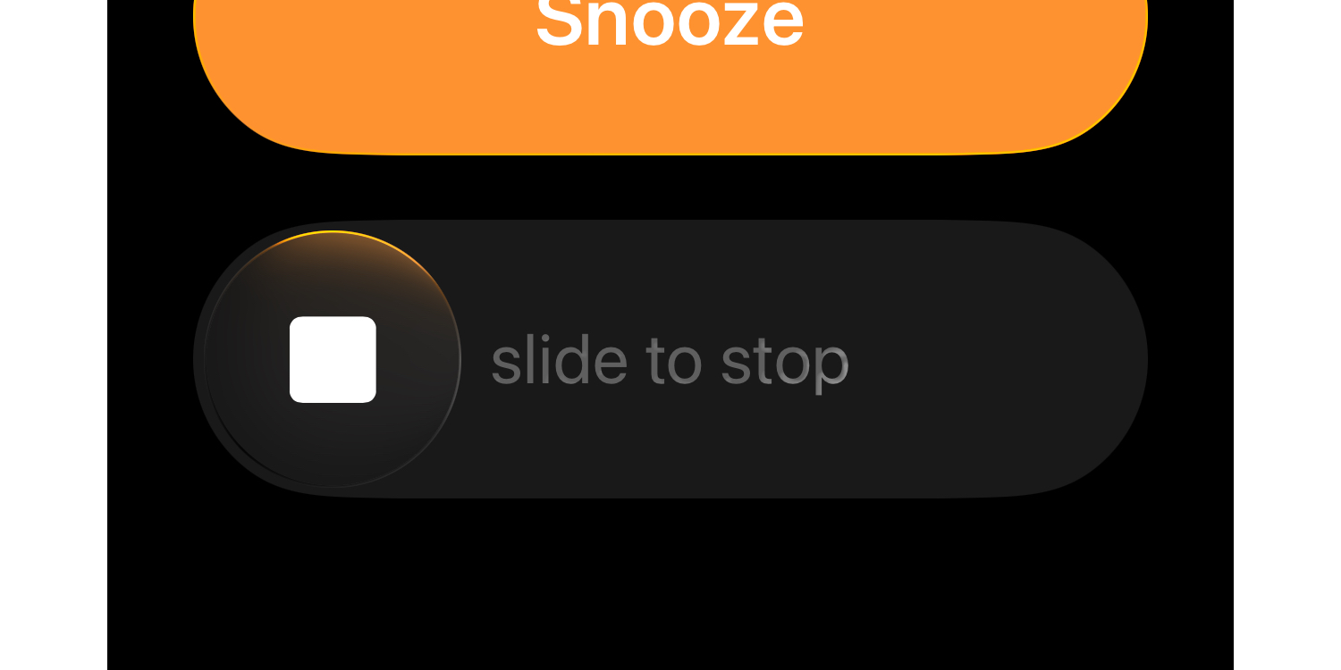 Mise à jour de l'alarme sous iOS 26.1