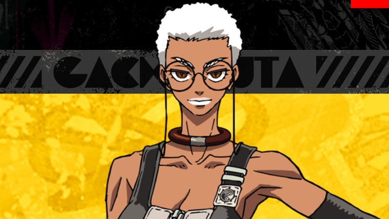Semiu souriante dans Gachiakuta