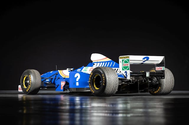 1997 Williams-Renault FW19 arrière 3/4