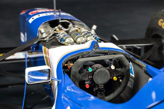 Cockpit de la FW19 de 1997