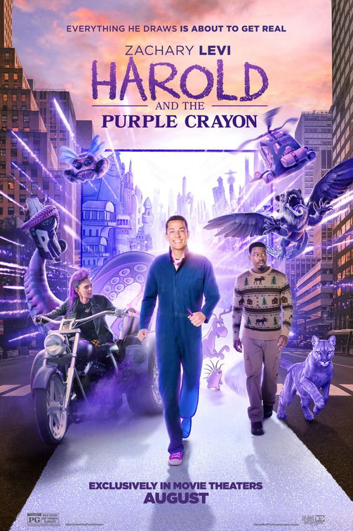 Affiche de Harold and the Purple Crayon