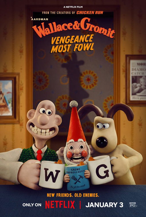 Affiche de Wallace & Gromit: Vengeance Most Fowl
