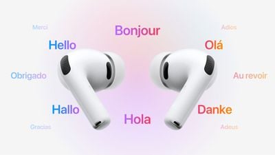 Traduction en direct AirPods