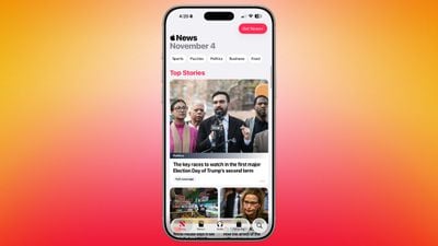 Mise à jour Apple News