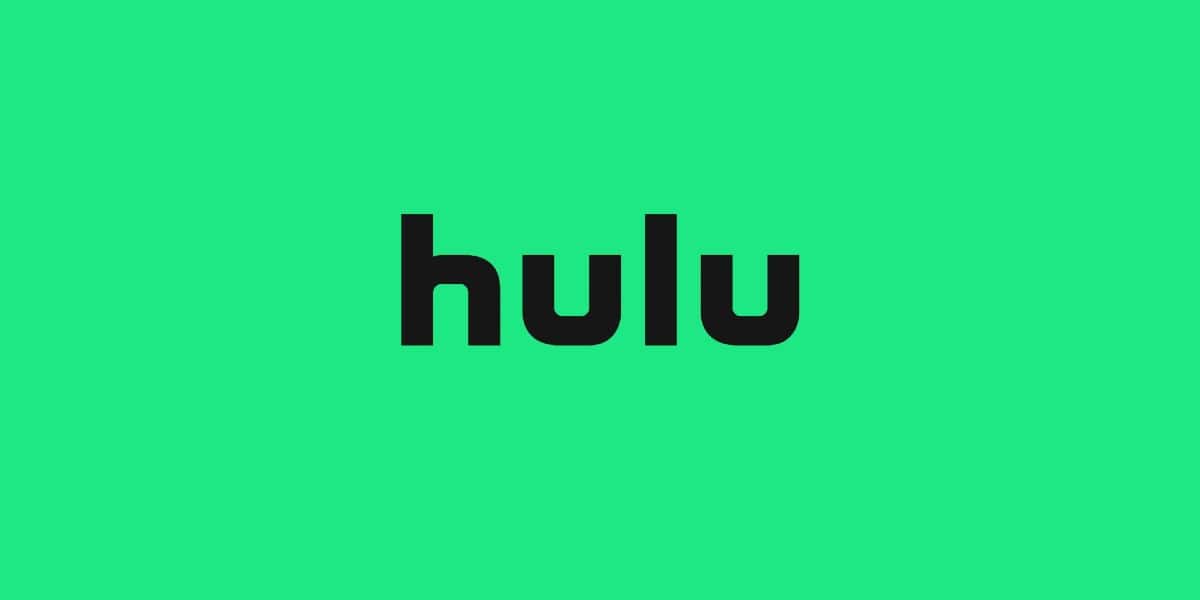 Logo Hulu sur fond vert