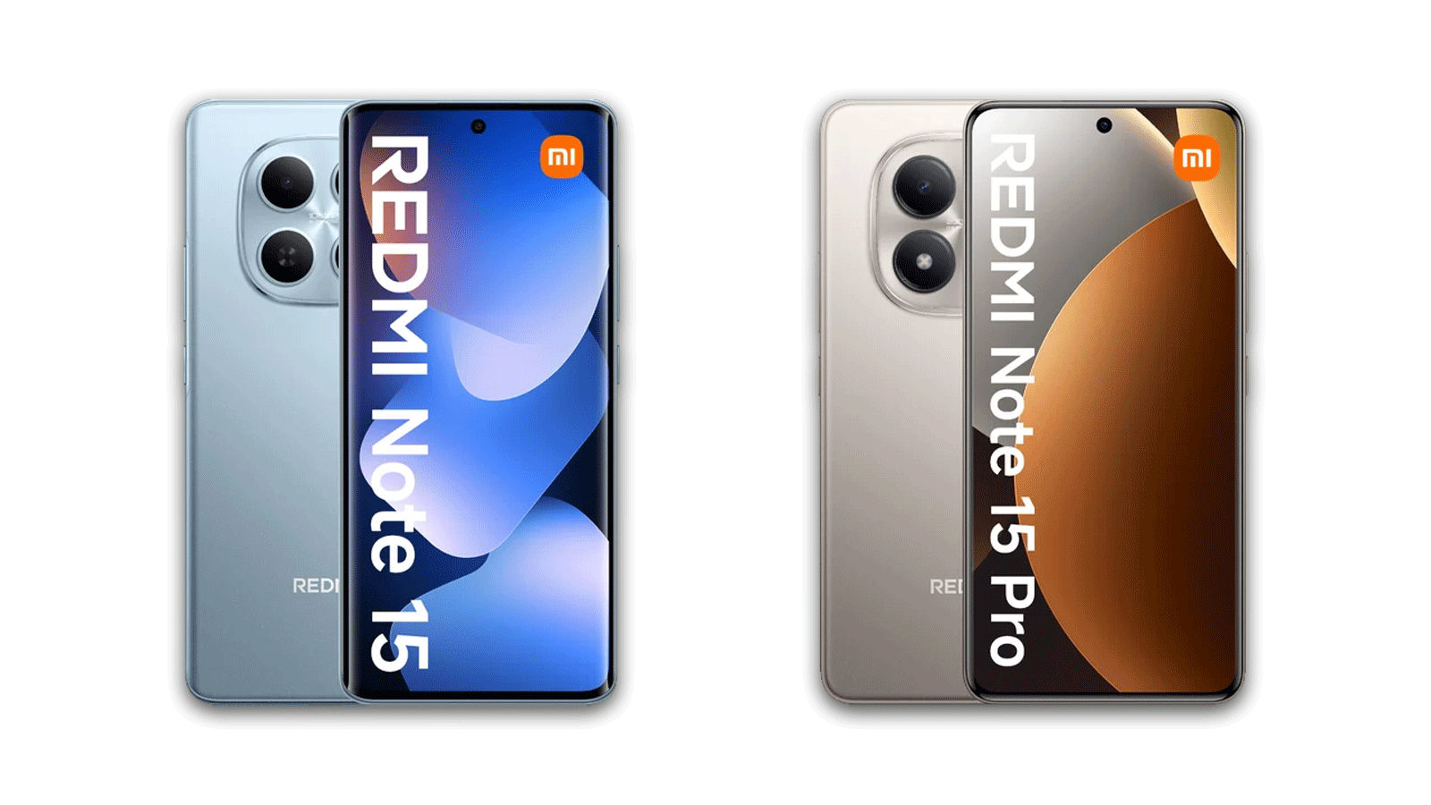 Redmi Note 15 Pro 4G et Redmi Note 15 4G