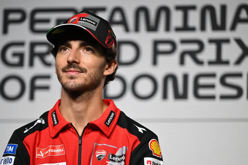 Francesco Bagnaia durant la saison 2025 de MotoGP