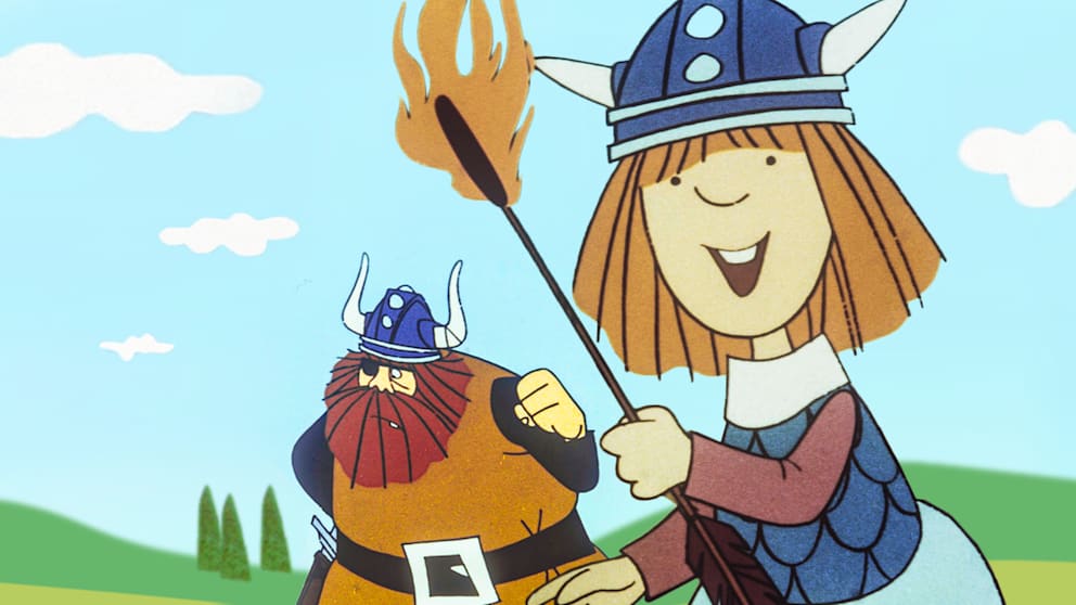 Wickie, un véritable anime ! Produit au Japon en 1974 par le studio Zuiyo Enterprise.