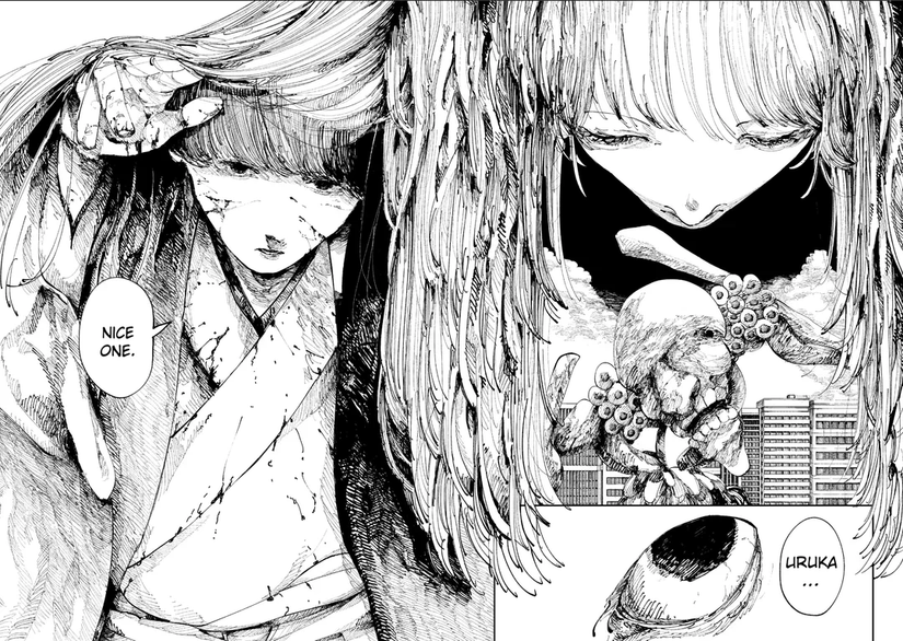 Une planche des Exorcistes Nito