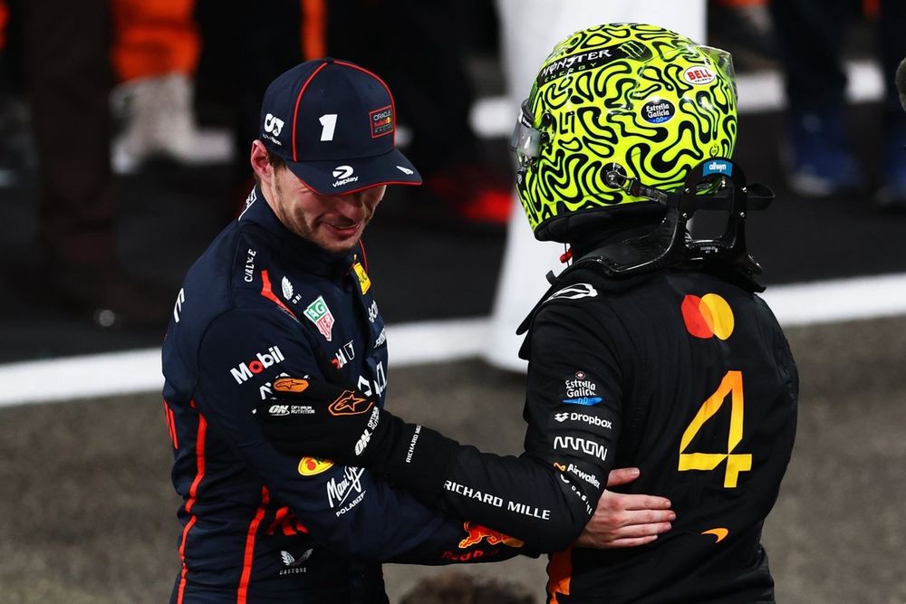 Lando Norris, McLaren, Max Verstappen, Red Bull Racing