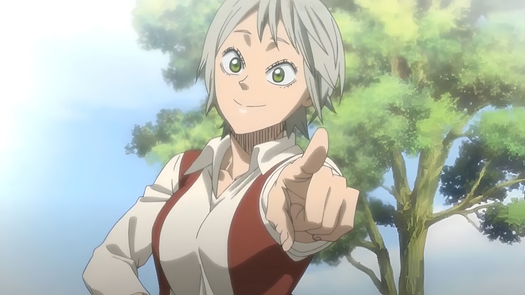 Asta et sa mère dans Black Clover