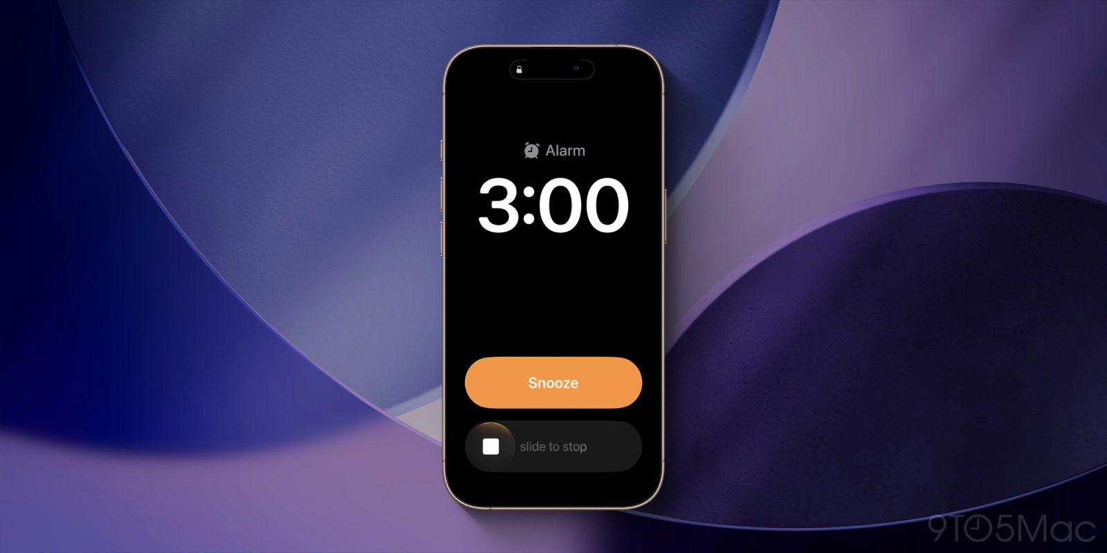 Aperçu des alarmes sous iOS 26.1