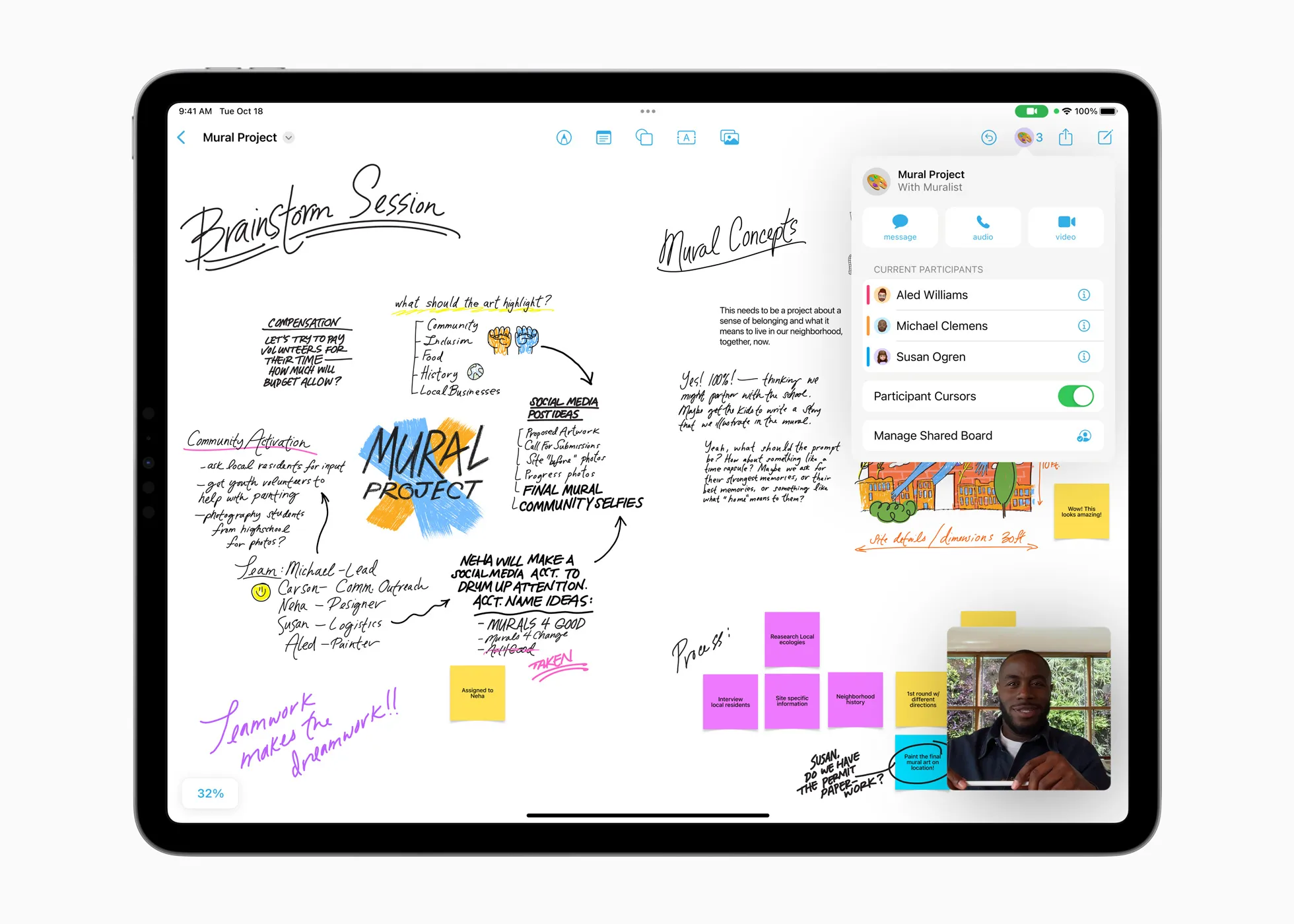 Premier aperçu de Freeform, l’application de projets et de brainstorming d’Apple Premier aperçu de Freeform, l’application de projets et de brainstorming d’Apple