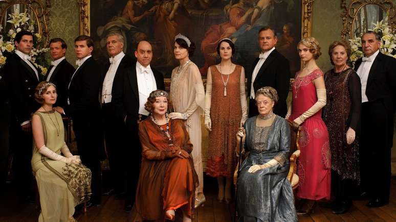 Scène de Downton Abbey
