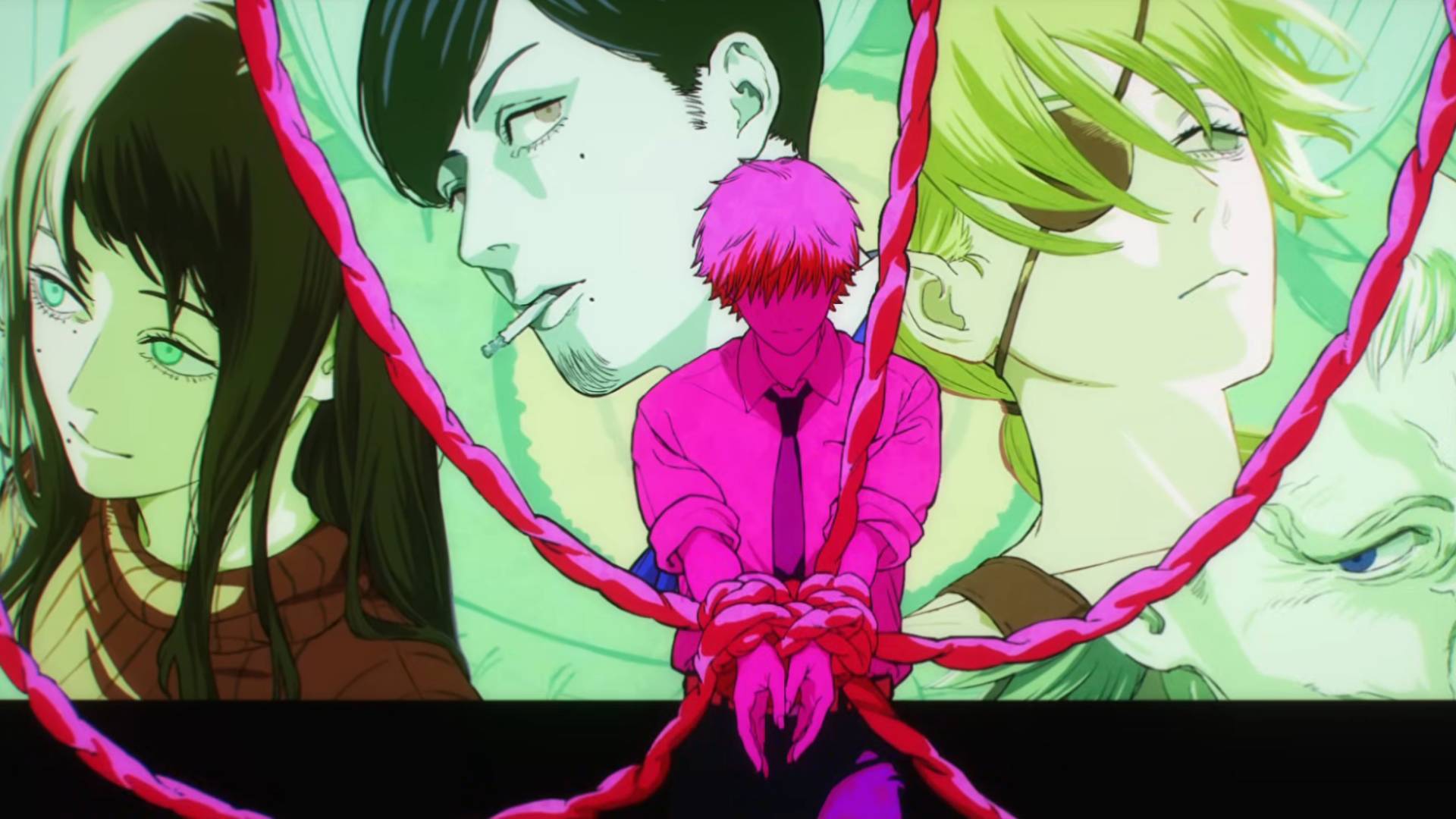 Artwork clé de Chainsaw Man saison 2
