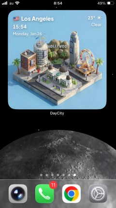 Widget pour afficher l'ambiance d'une ville