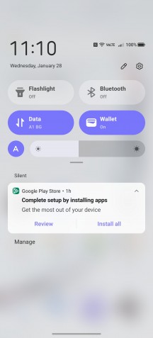 Centre de notifications - Critique du RedMagic 11 Air