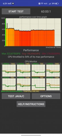 Tests de stress CPU et GPU sans ventilateur - Critique du RedMagic 11 Air
