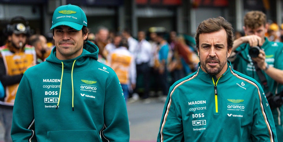 Fernando Alonso et Lance Stroll F1 Fernando Alonso et Lance Stroll F1