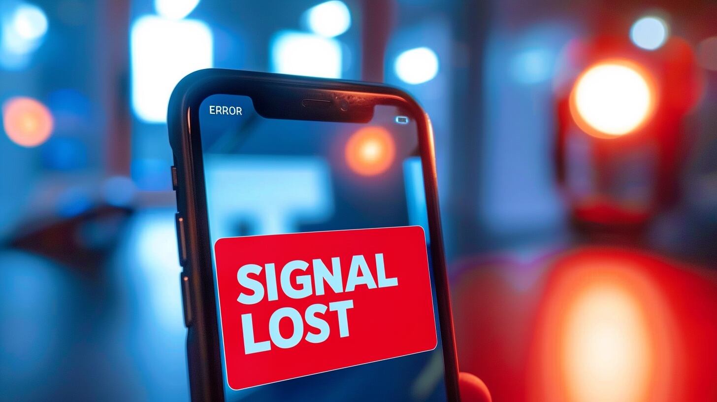 Alerte sur la perte de signal mobile