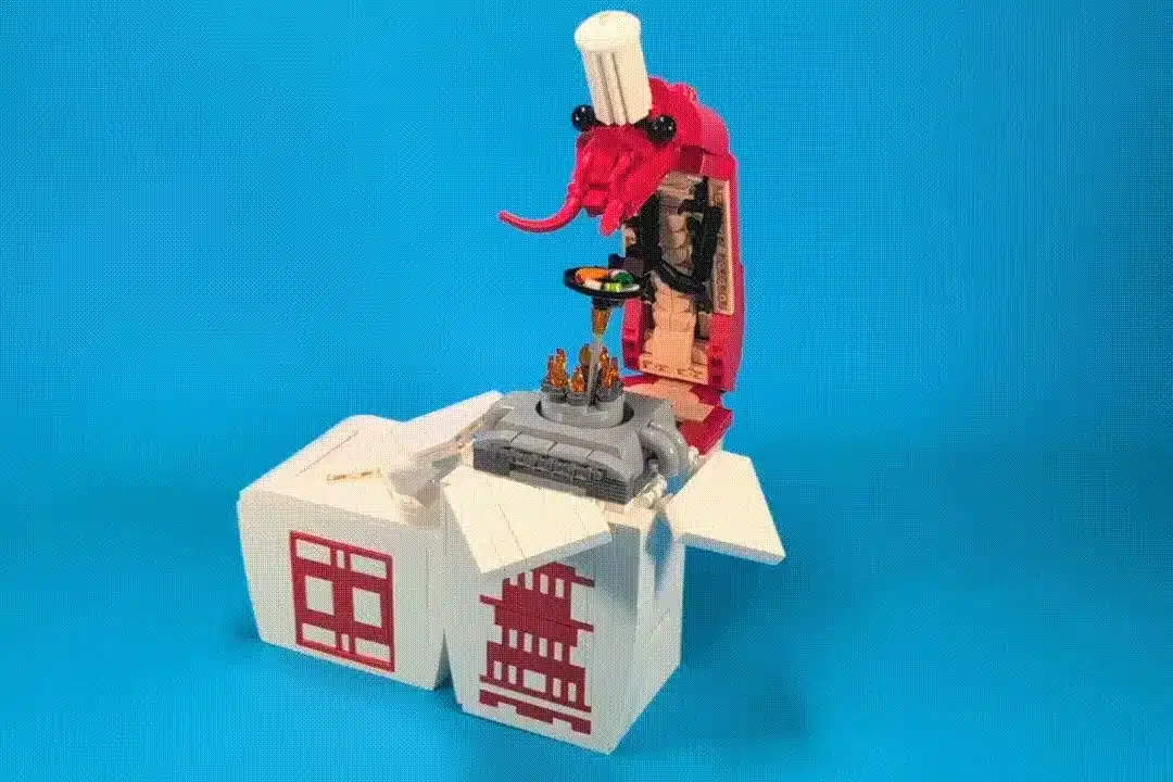LEGO Ideas Garnele Cuisine Riz