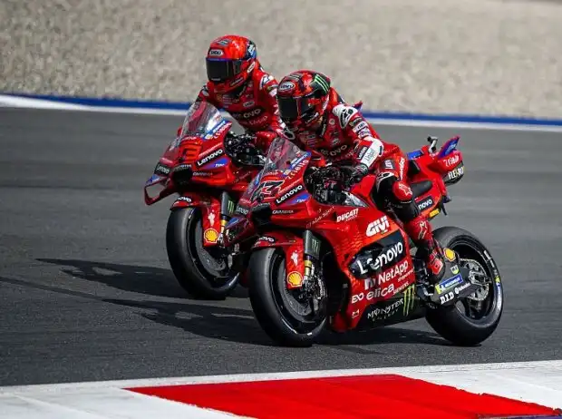 Marc Marquez, Francesco Bagnaia Titre-Bild zur News: Marc Marquez, Francesco Bagnaia
