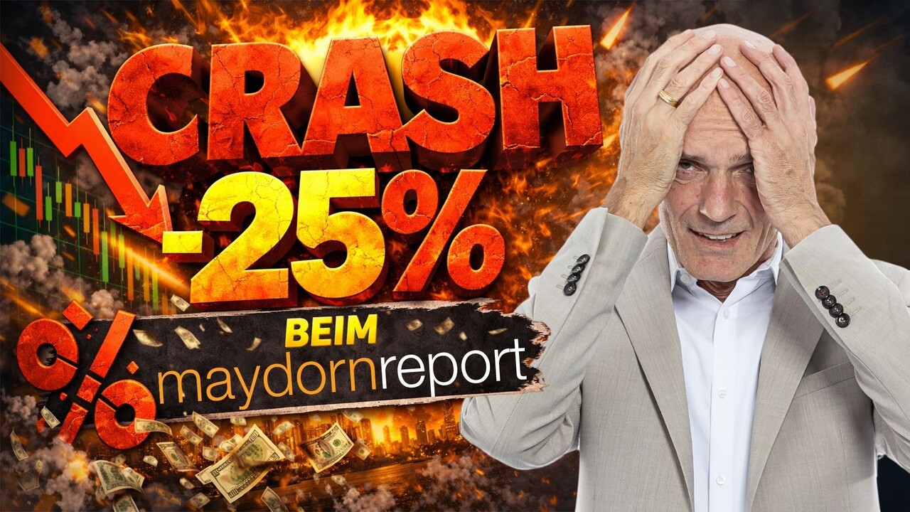 Maydornreport : Chute Vertigineuse ! -25 % sur les Actions Tech, L'Argent et l'Ethereum en Pleine Tempête