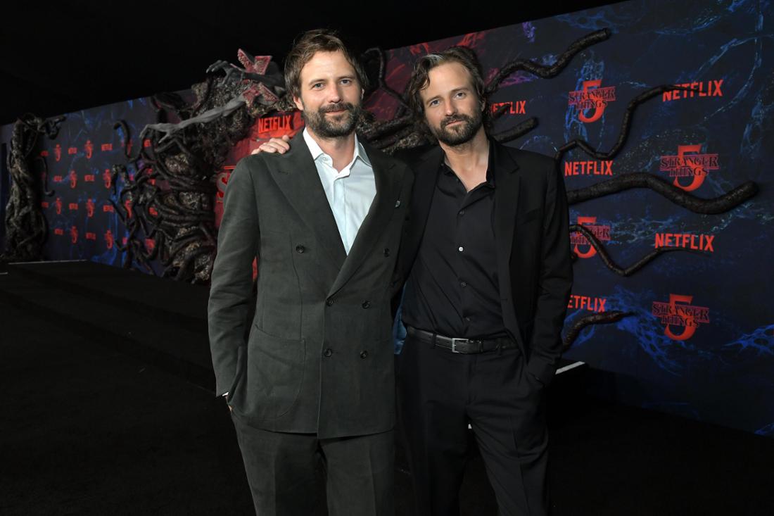 Les frères Matt et Ross Duffer, créateurs de 'Stranger Things'.
